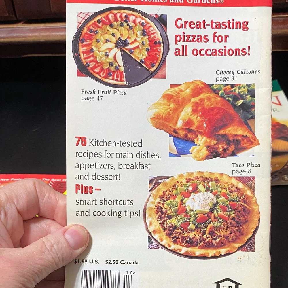 Set of Four vintage Pizza Pasta  Italian and Southern Cookbook recipe Magazines